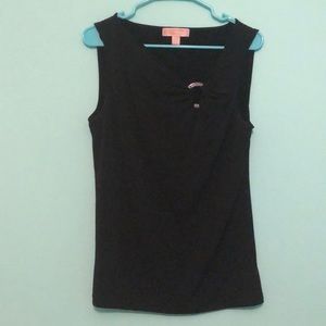 Michael Michael Kors Black Large Tank Top